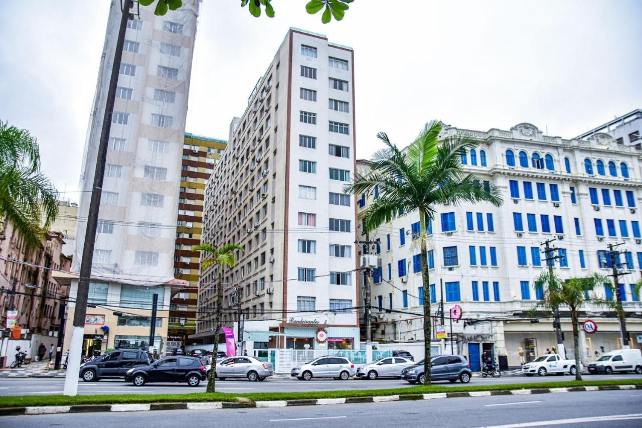 Apto Beira-Mar C Ar-Condicionado E Boa Localizacao Santos  Zewnętrze zdjęcie
